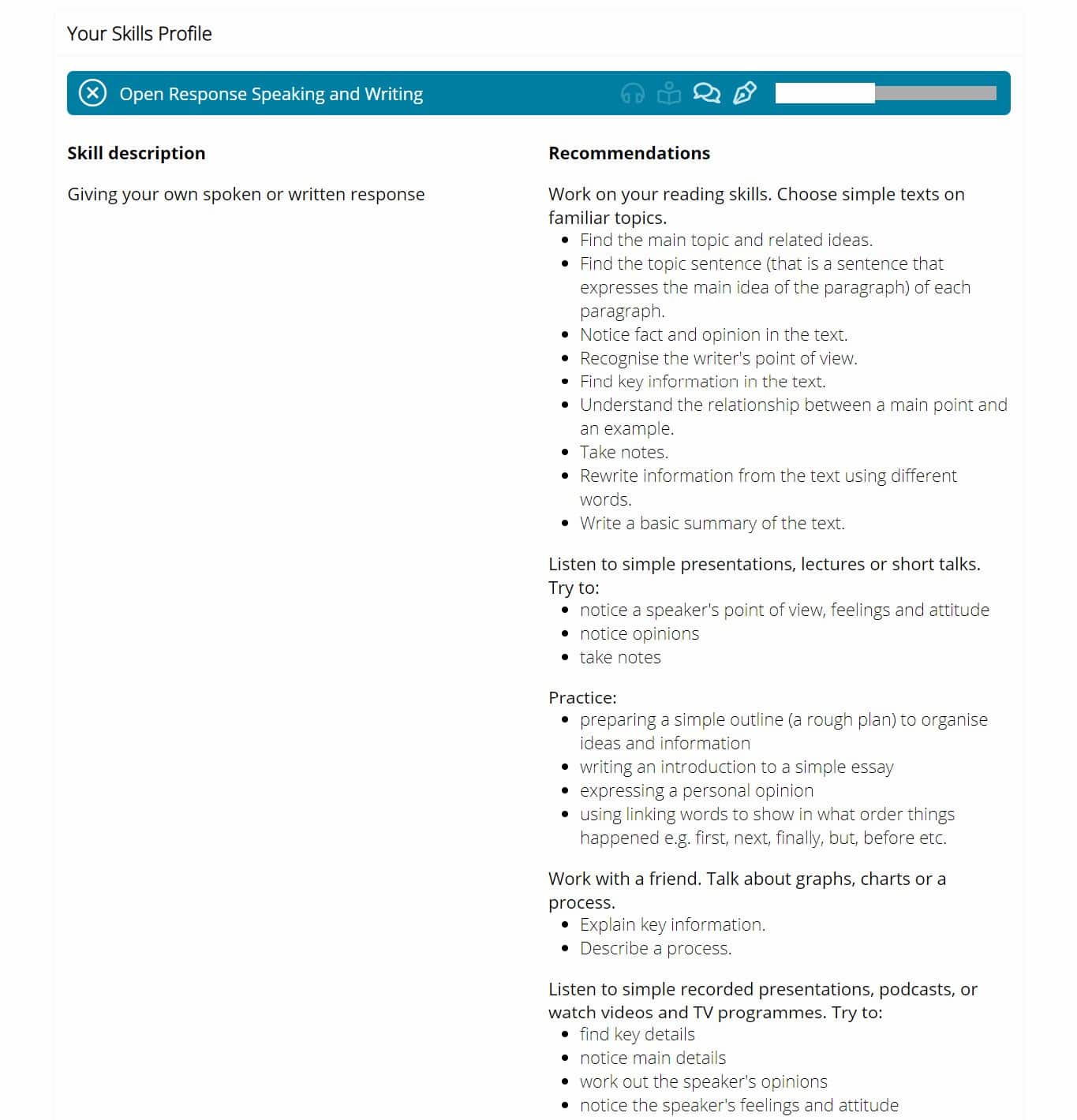 Image - Skills profile personalized recommendations
