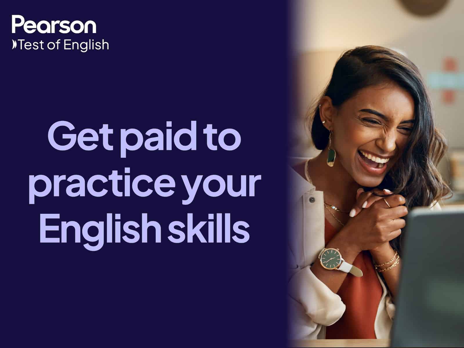 Get paid to practice your English skills