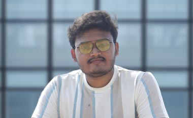 An image of testimonial giver, Pruthvi S