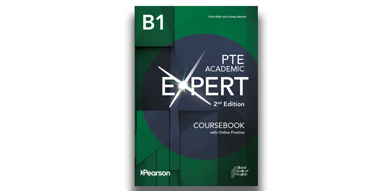 Front cover of New edition: PTE Academic Expert: B1