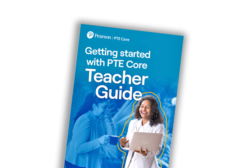 Thumbnail image of Getting Started with PTE Core Teacher Guide