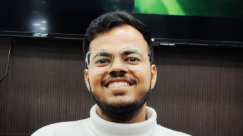 An image of testimonial giver, Anuj G