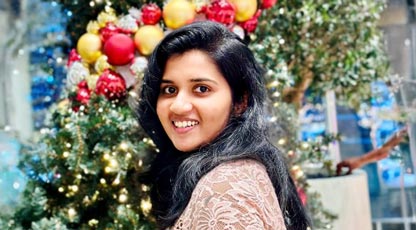 An image of testimonial giver, Merin S